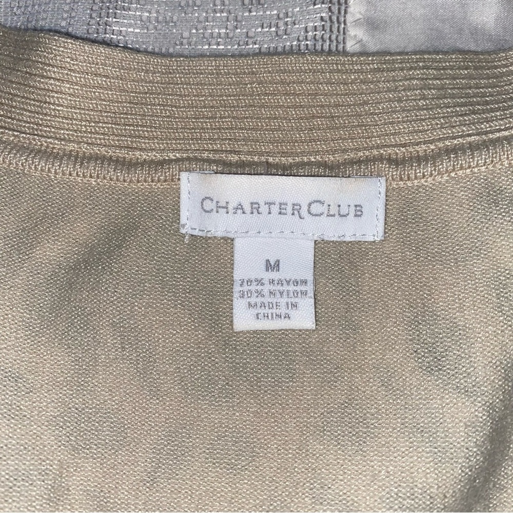Charter Club Women’s top NEW SZ MEDIUM - Picture 2 of 3